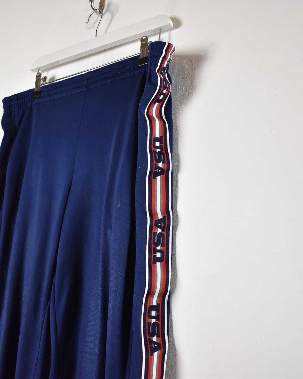 Nike USA Tracksuit Bottoms - Small - Domno Vintage 