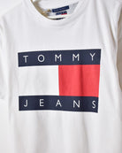 White Tommy Hilfiger Jeans T-Shirt - Small