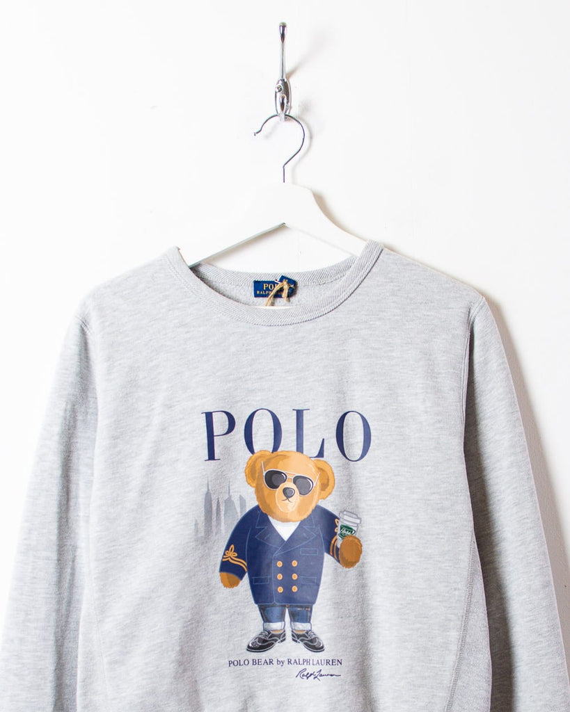 Polo Ralph Lauren Polo Bear Graphic Sweatshirt Grey