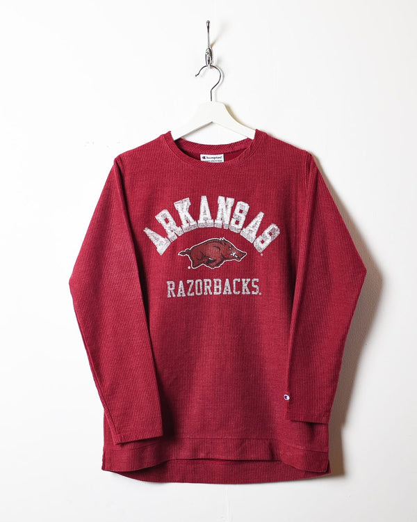 Vintage 00s Cotton Maroon Champion Stanford Hoodie - Medium– Domno Vintage