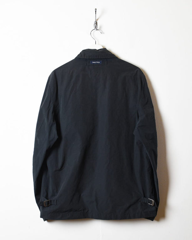 Black Nautica Harrington Jacket - Medium