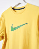 Yellow Nike T-Shirt - Small