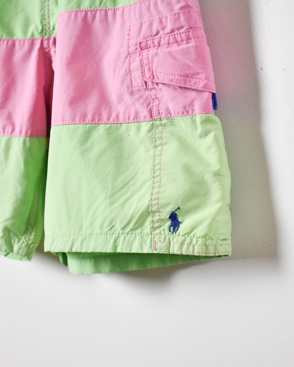 Green Polo Ralph Lauren Mesh Shorts - Large