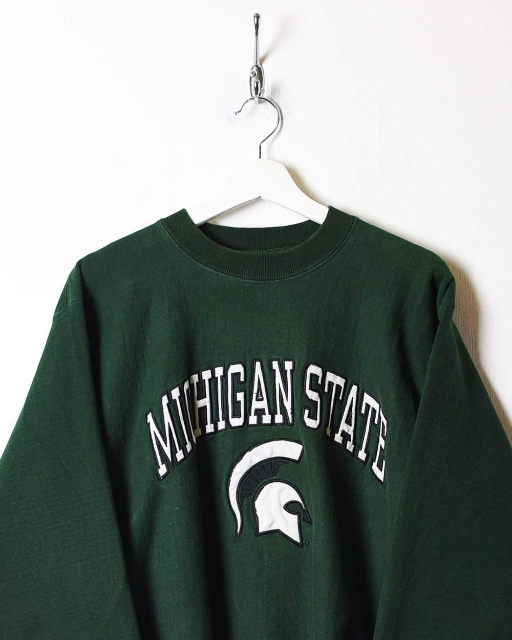 Green Steve & Barry's Michigan State Sweatshirt - X-Large