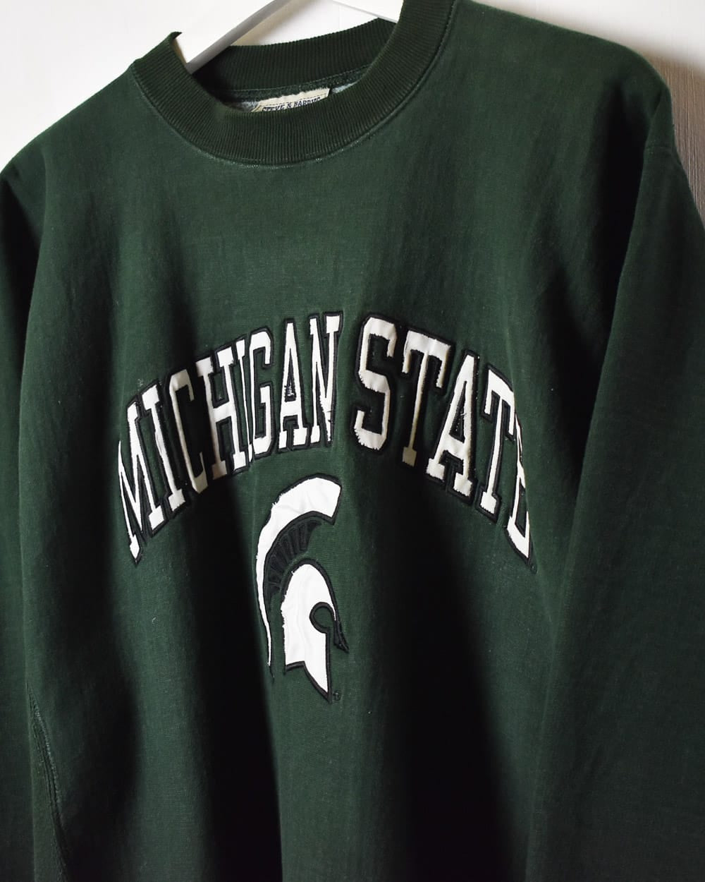 Green Steve & Barry's Michigan State Sweatshirt - X-Large