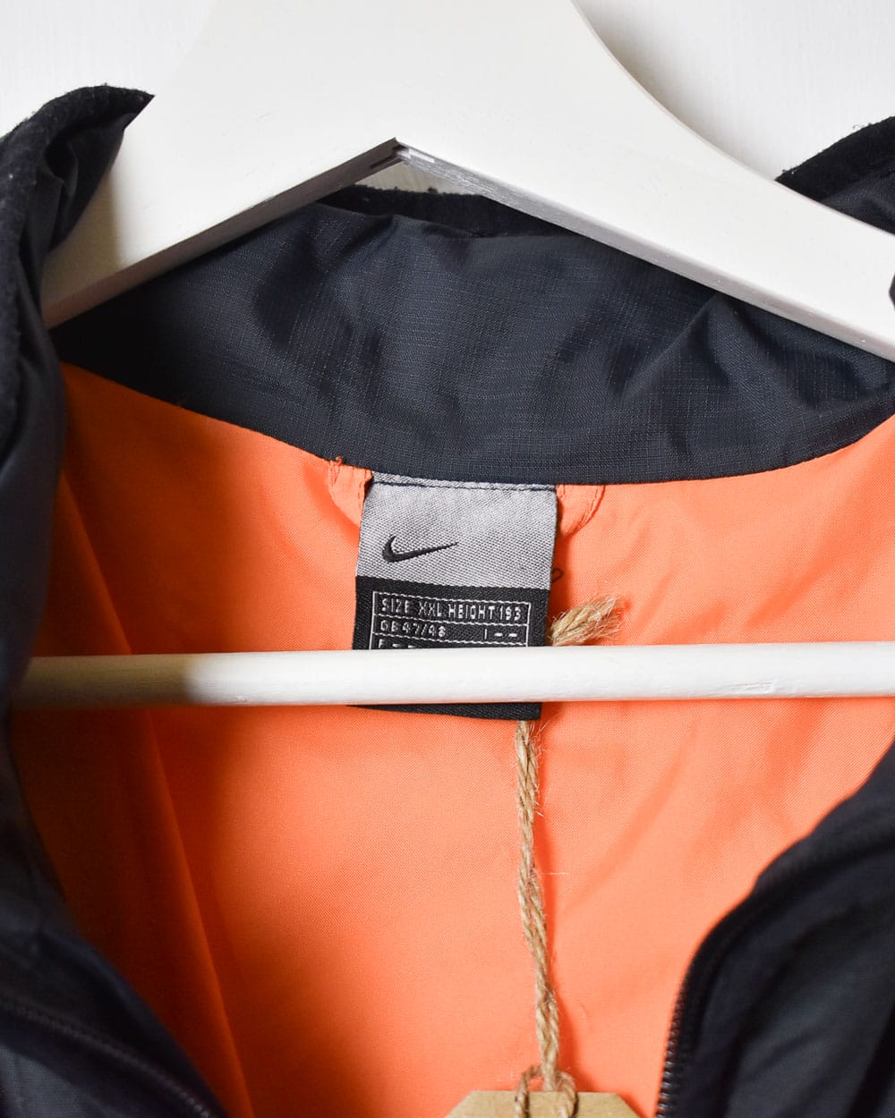 Orange Nike Puffer Jacket - XX-Large
