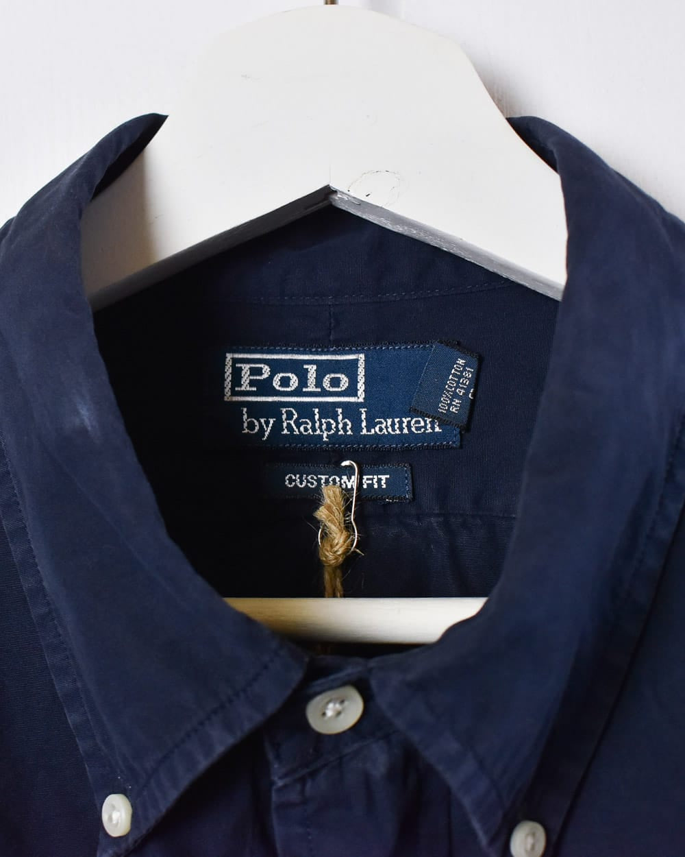 Navy Ralph Lauren Shirt - Large