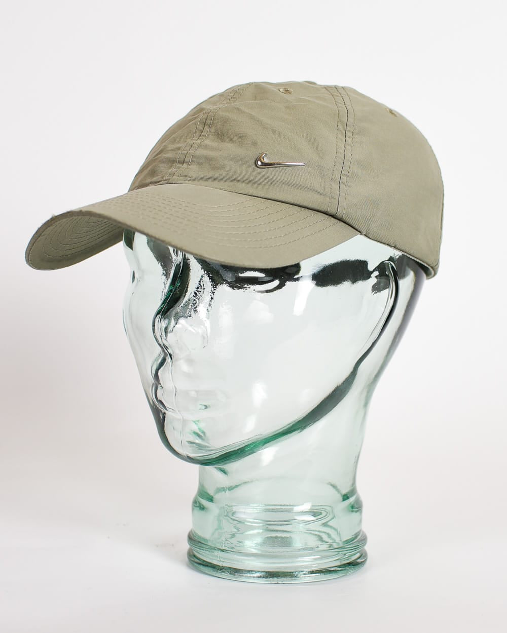 Neutral Nike Metal Swoosh Cap