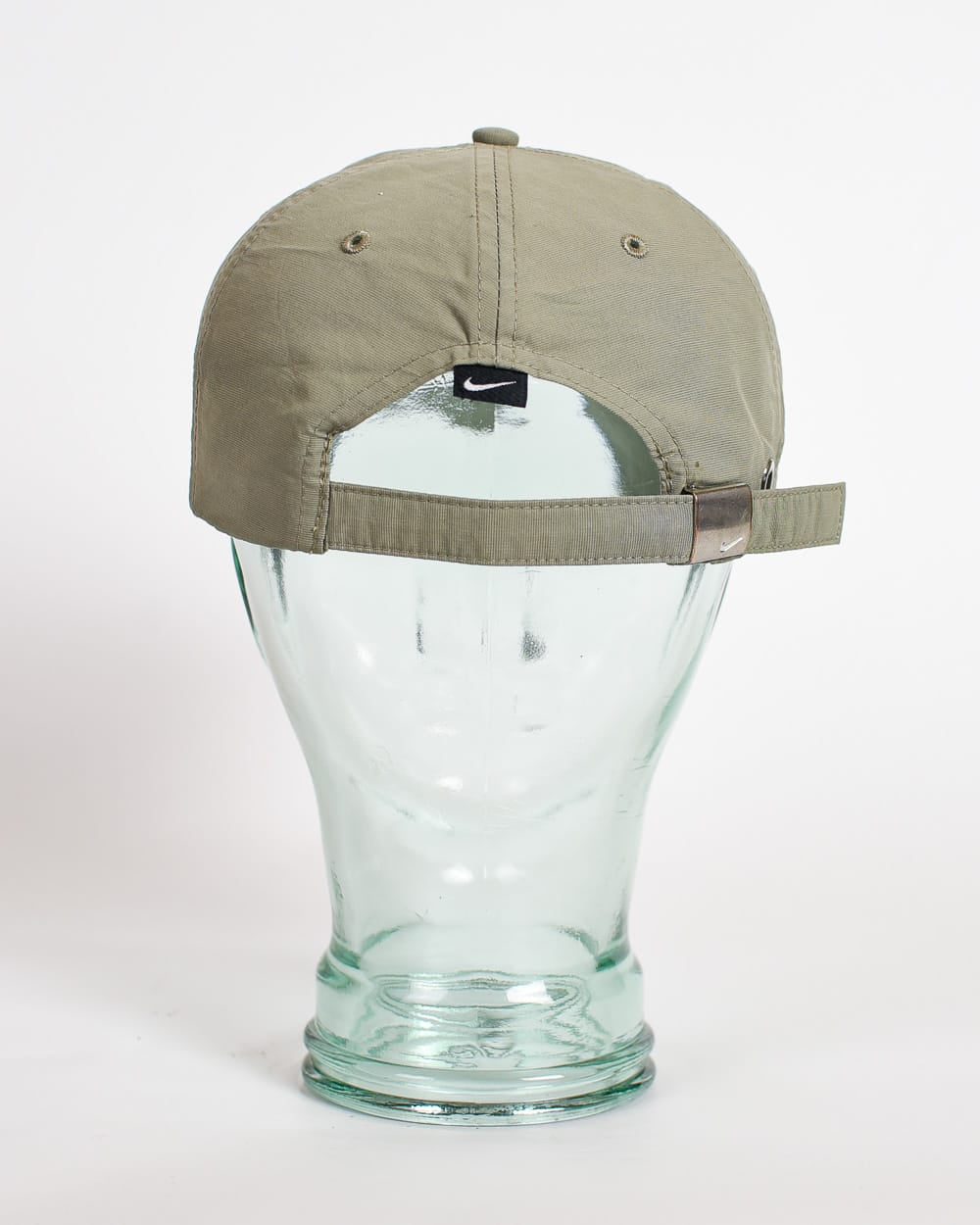 Neutral Nike Metal Swoosh Cap