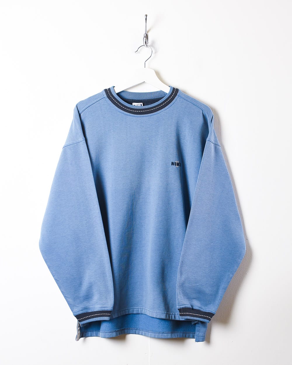 Vintage Blue Nike Sweatshirt Large 90s Domno Vintage