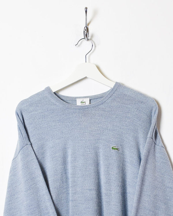 BabyBlue Lacoste Knitted Sweatshirt - Medium