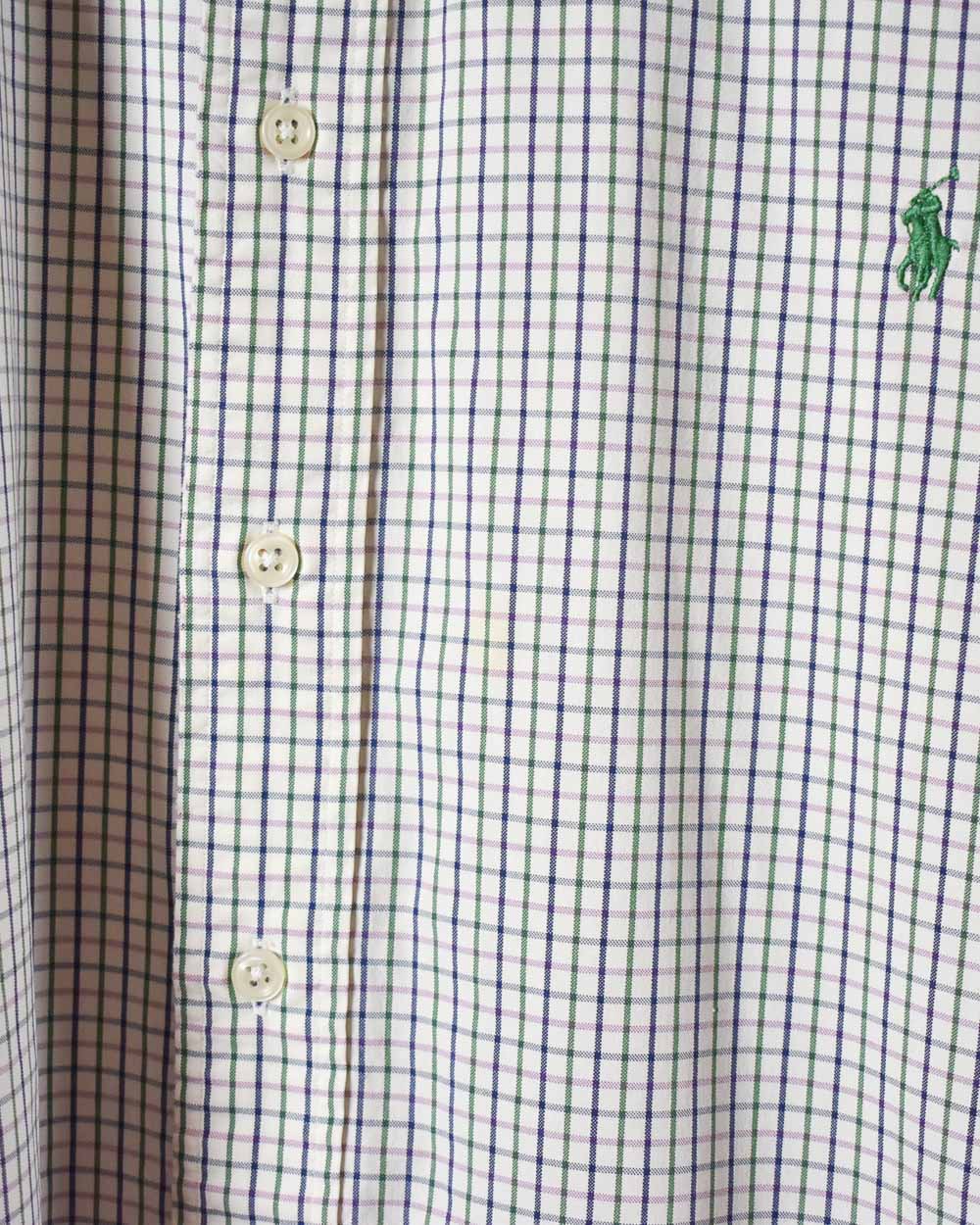 Neutral Polo Ralph Lauren Checked Shirt - XX-Large
