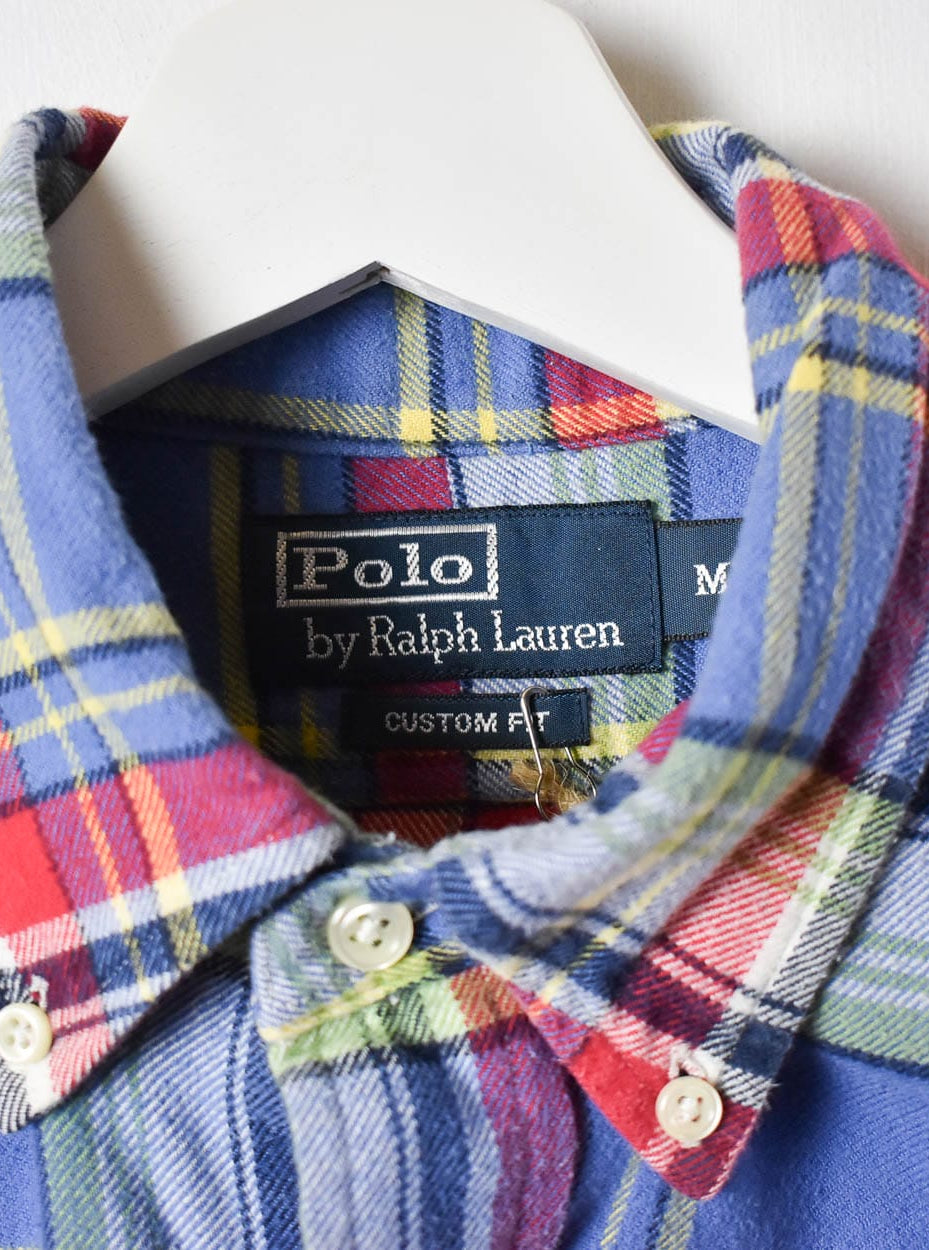 Multicolour Polo Ralph Lauren Flannel Shirt - Medium