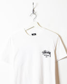 White Stussy Spring 20 T-Shirt - Small