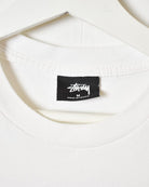 White Stussy Spring 20 T-Shirt - Small