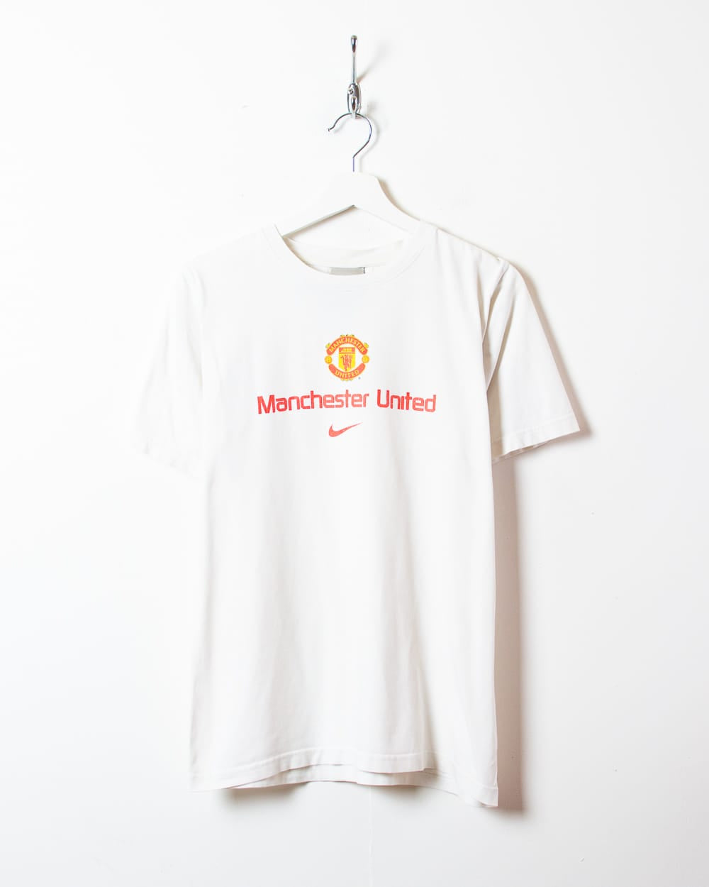 White Nike Manchester United T-Shirt - Small