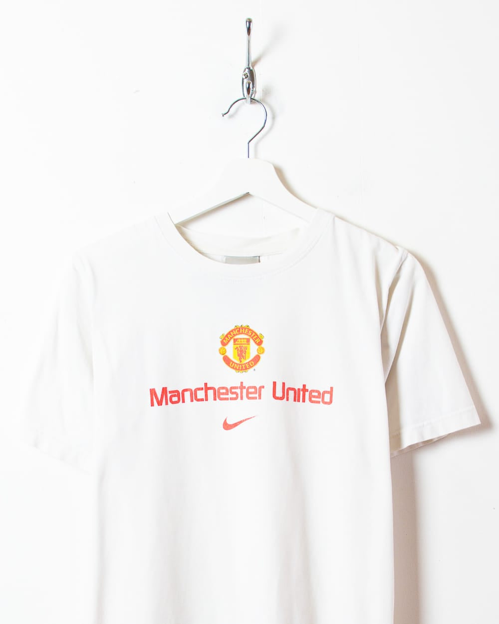 White Nike Manchester United T-Shirt - Small