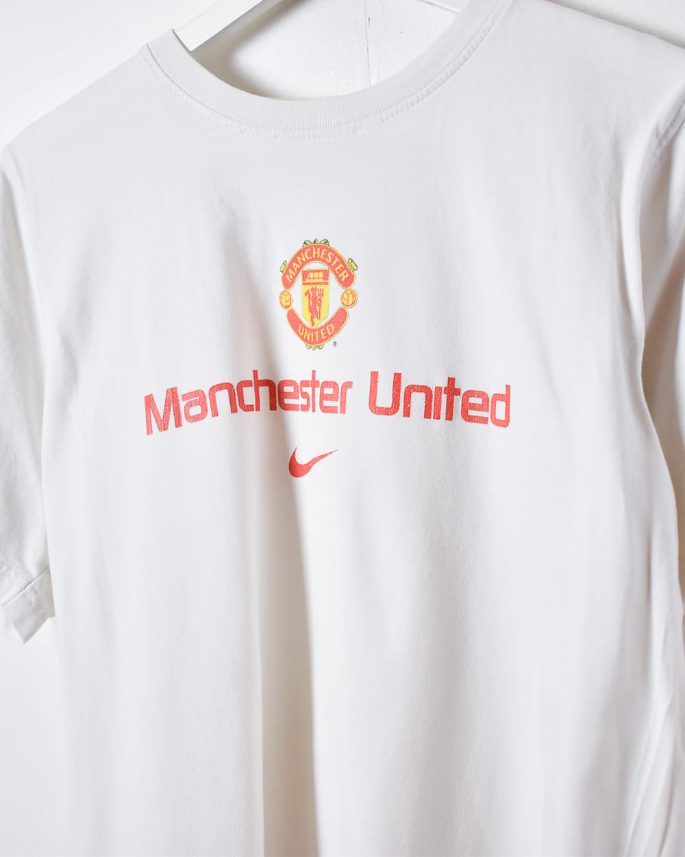 White Nike Manchester United T-Shirt - Small