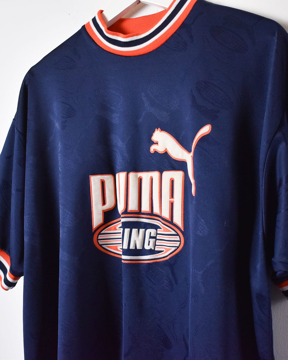 Navy Puma King T-Shirt - Large