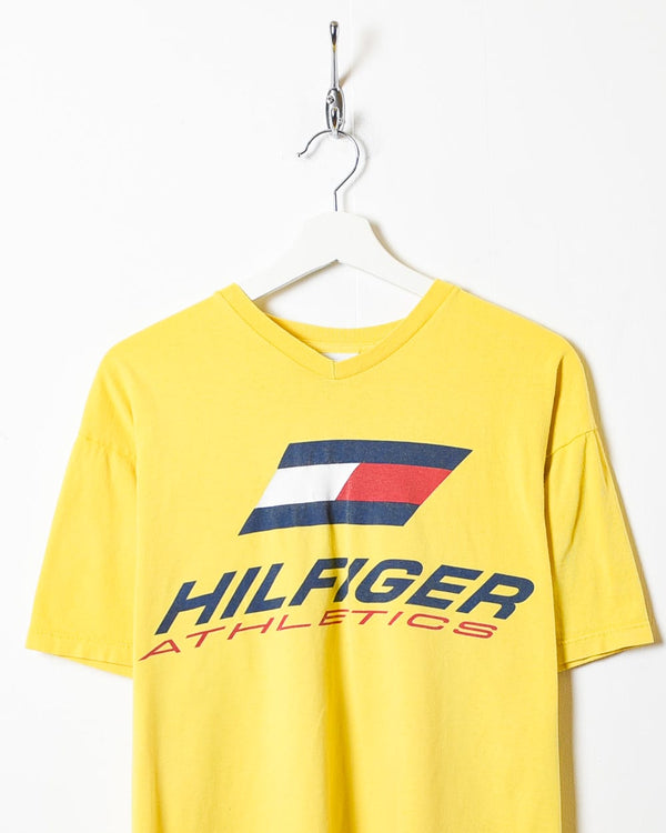 Yellow Tommy Hilfiger Athletics T-Shirt - Medium