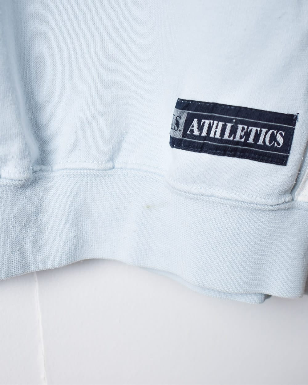 BabyBlue Champion Athletics 1/4 Zip Sweatshirt - Large