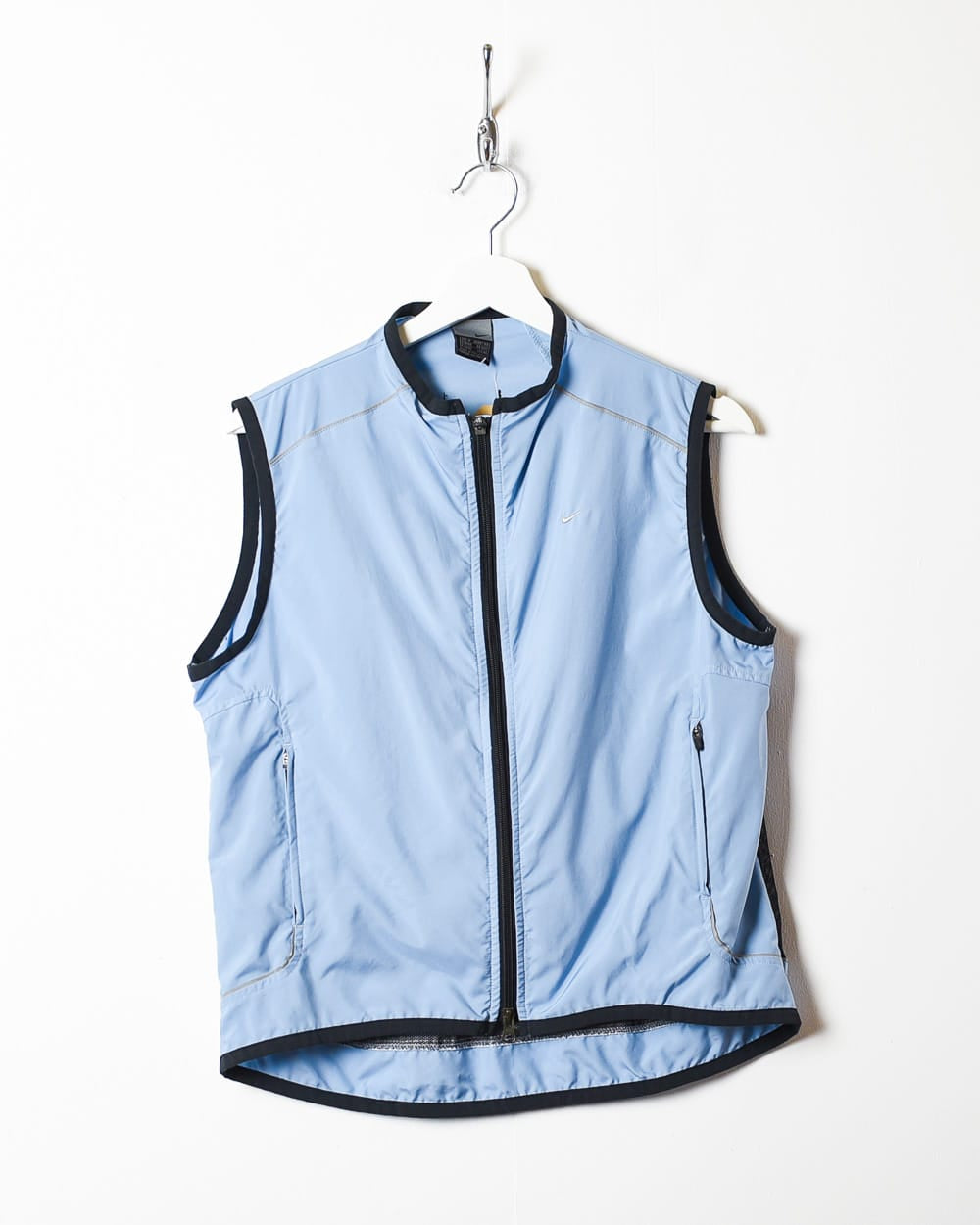 BabyBlue Nike Sleeveless Windbreaker Jacket - Medium Women's