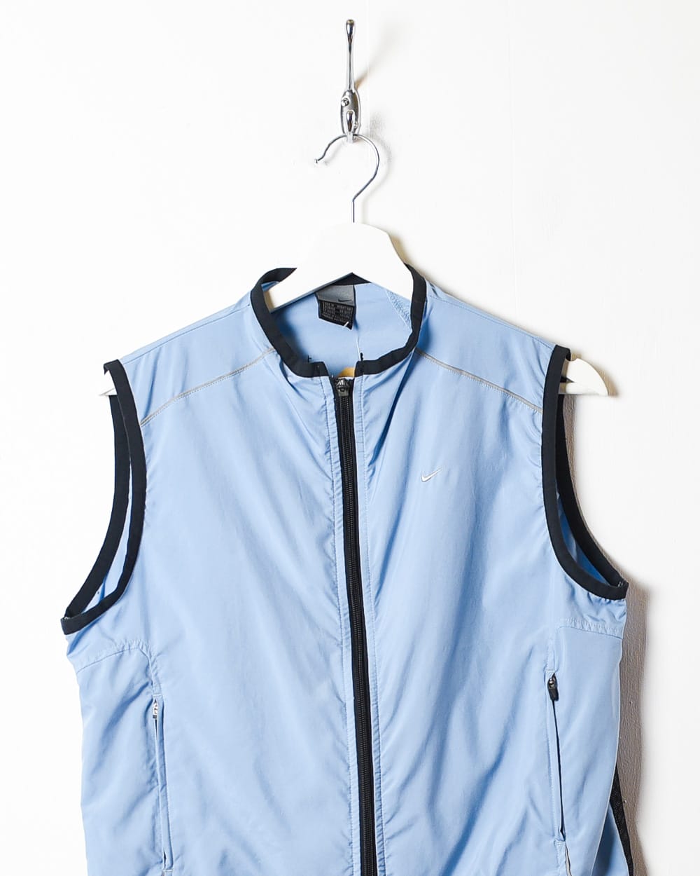 BabyBlue Nike Sleeveless Windbreaker Jacket - Medium Women's