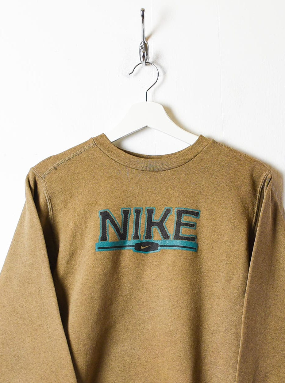 Brown Nike Sweatshirt - X-Small