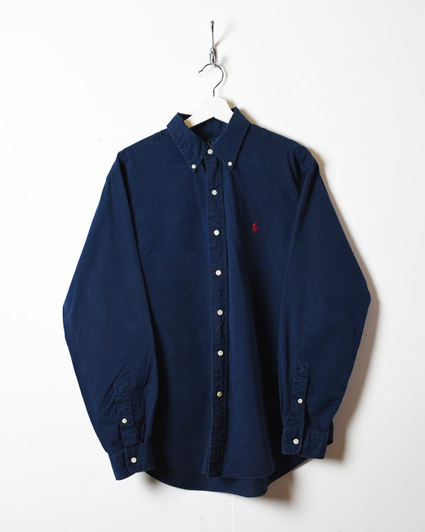 Navy Polo Ralph Lauren Shirt - Large