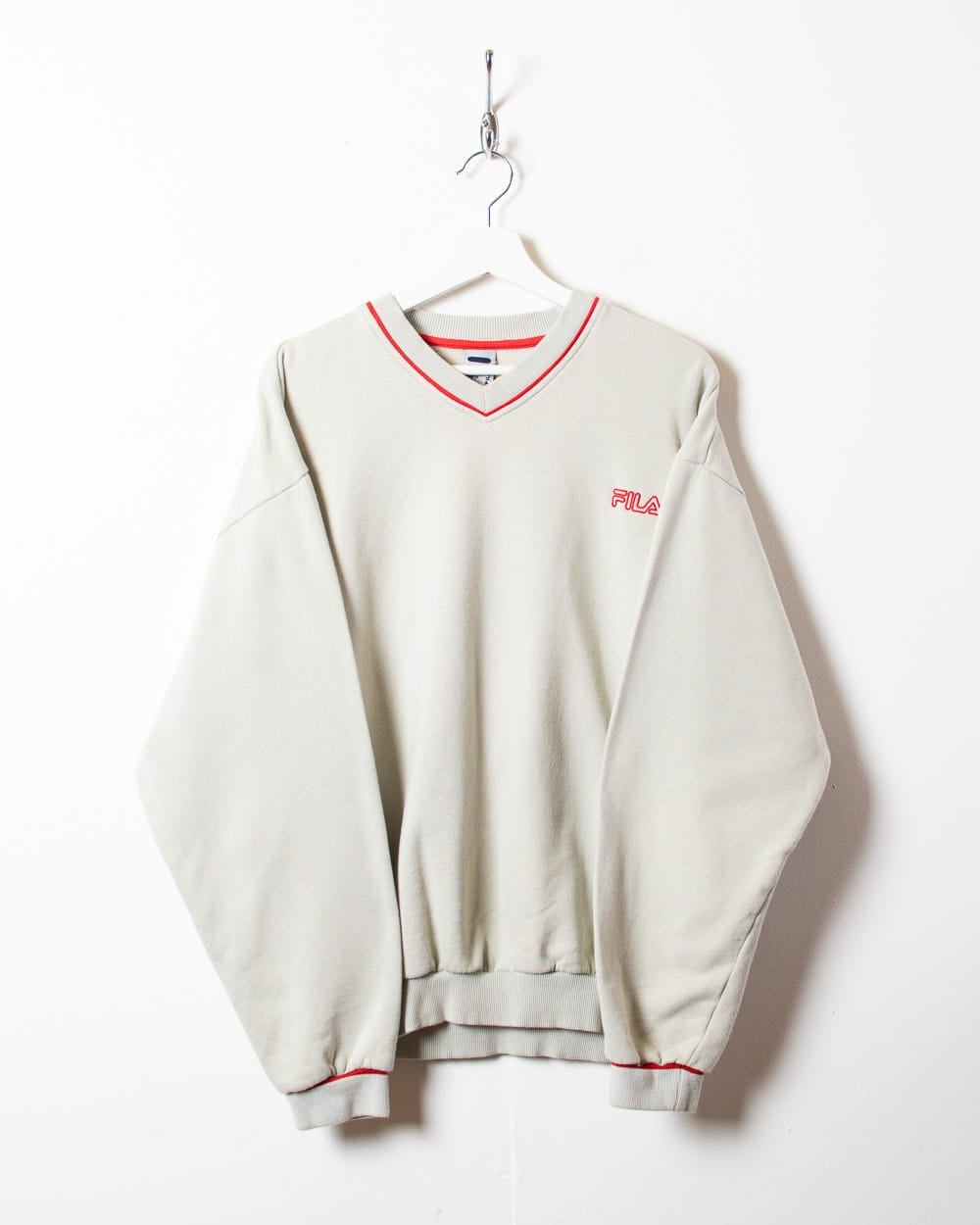 Stone Fila Sweatshirt - Large