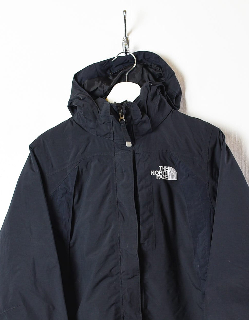 Black The North Face HyVent Hooded Windbreaker Jacket - Small Women's