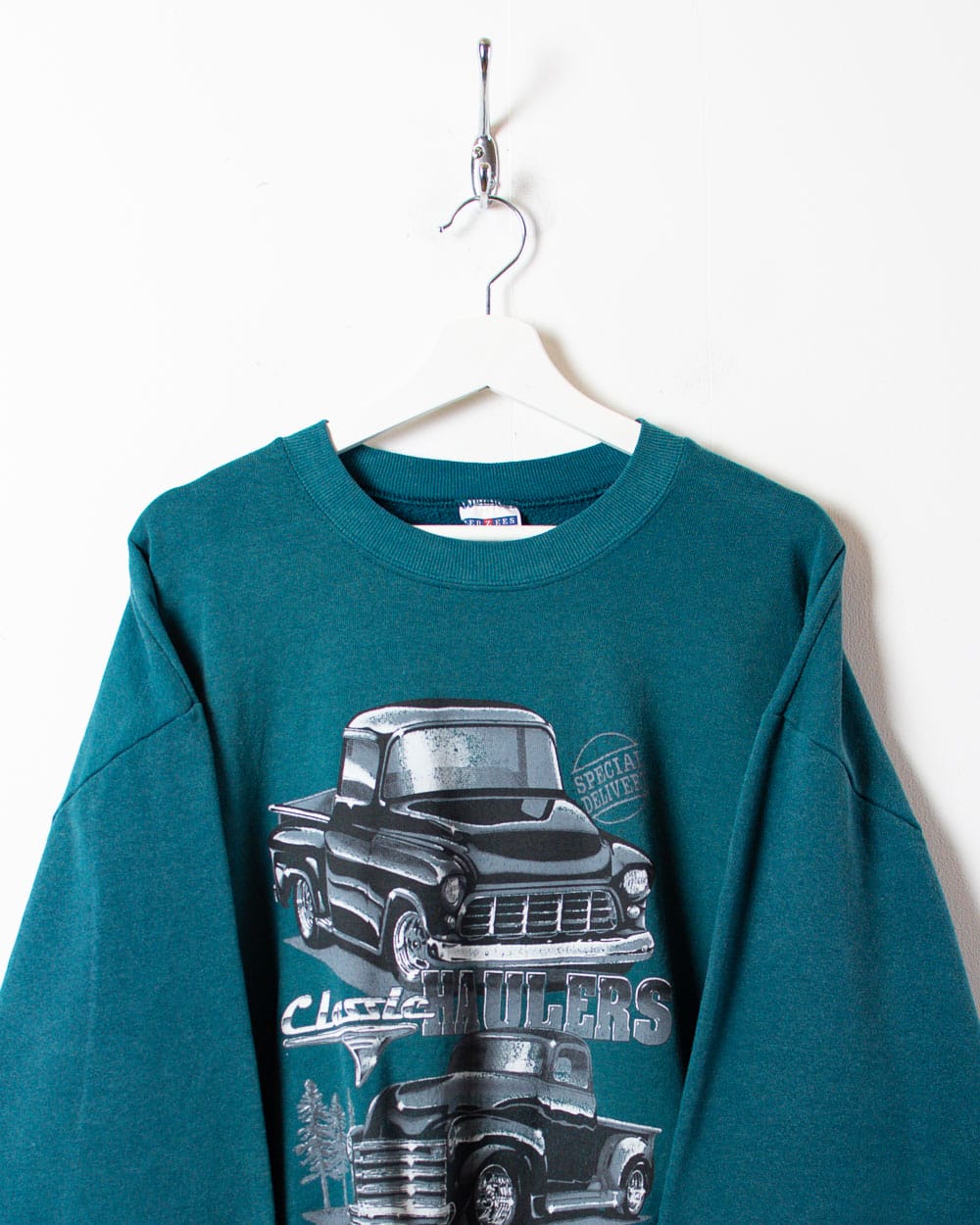 Green Classic Haulers Sweatshirt - Large