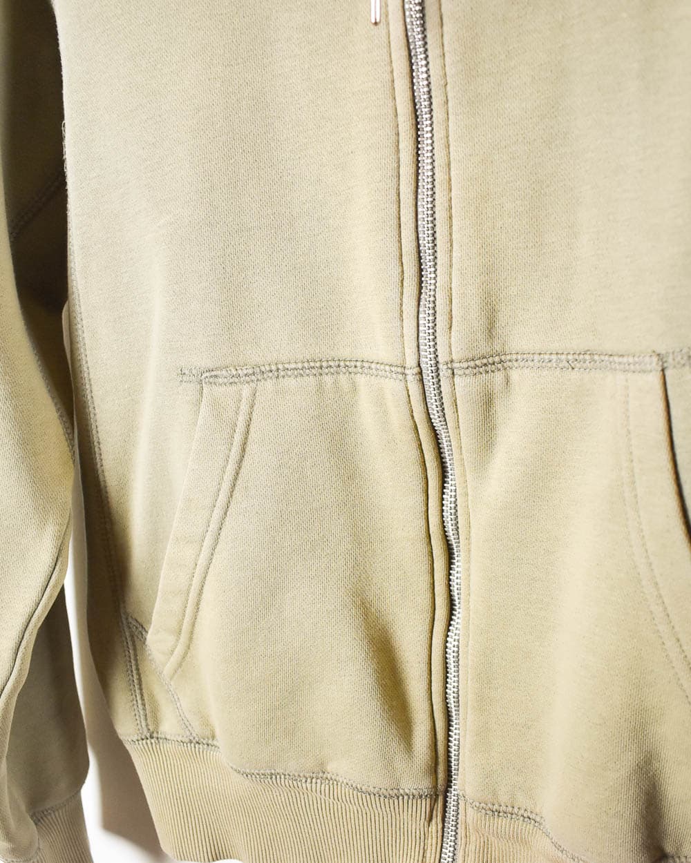 Nike Zip-Through Hoodie - Small - Domno Vintage 