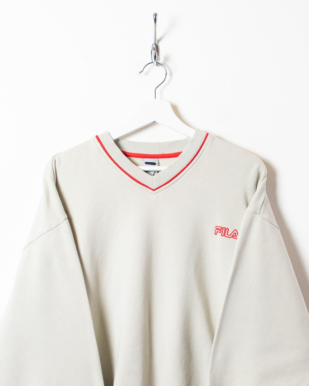 Stone Fila Sweatshirt - Large