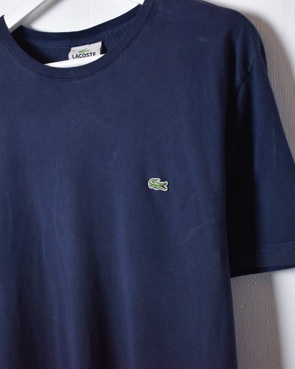 Navy Lacoste T-Shirt - Large