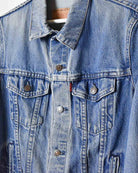 Blue Levi's Denim Jacket - Small Women's