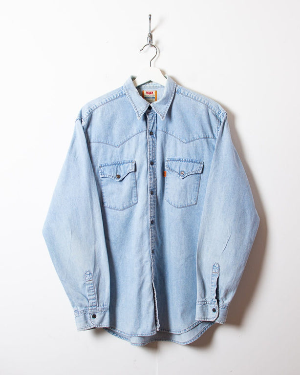 BabyBlue Levi's Denim Shirt - Large