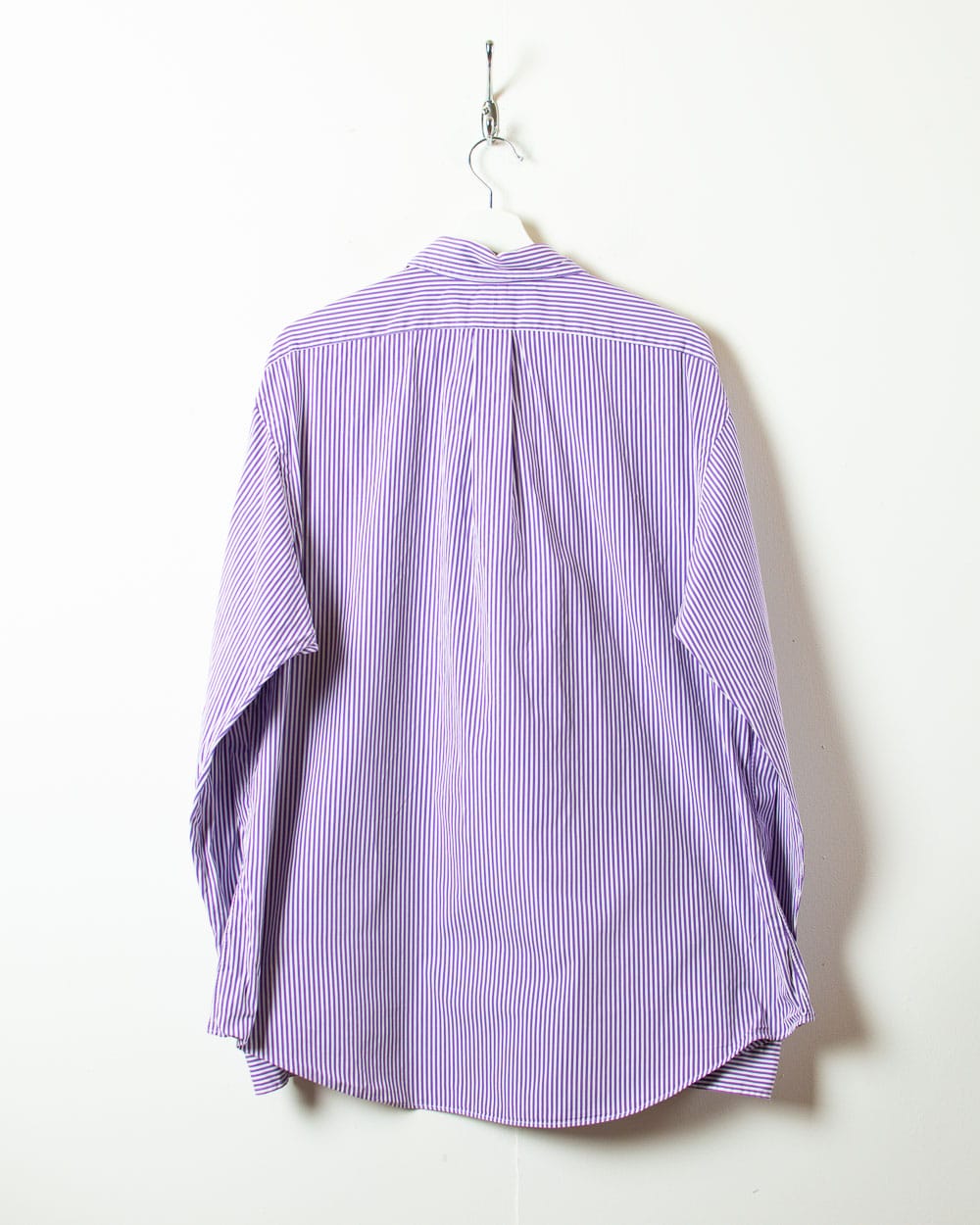 Purple Polo Ralph Lauren Striped Shirt - XX-Large