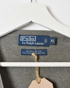 Grey Ralph Lauren Sweater Vest - X-Large