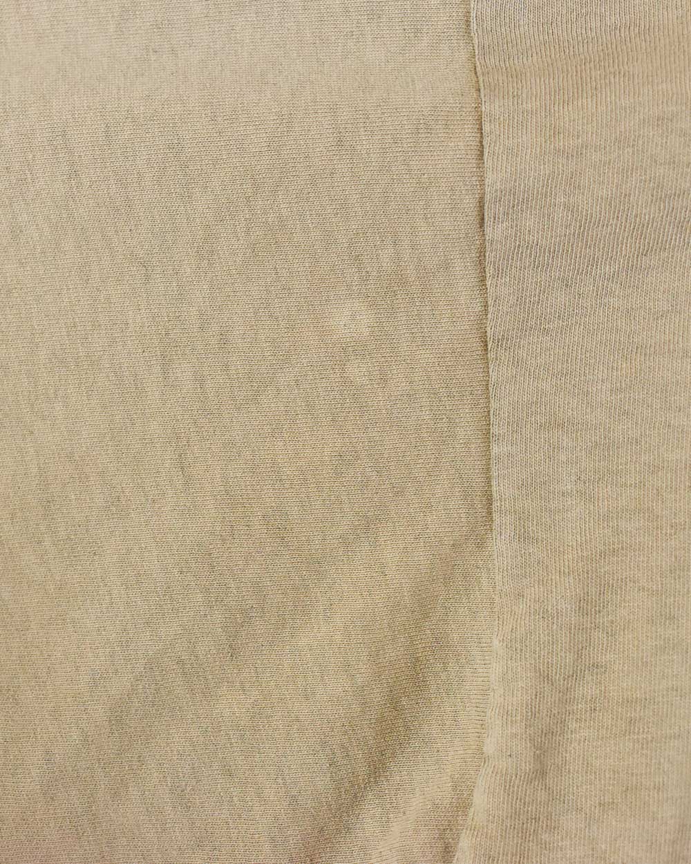 Brown Washington DC Worn Single Stitch T-Shirt - X-Large