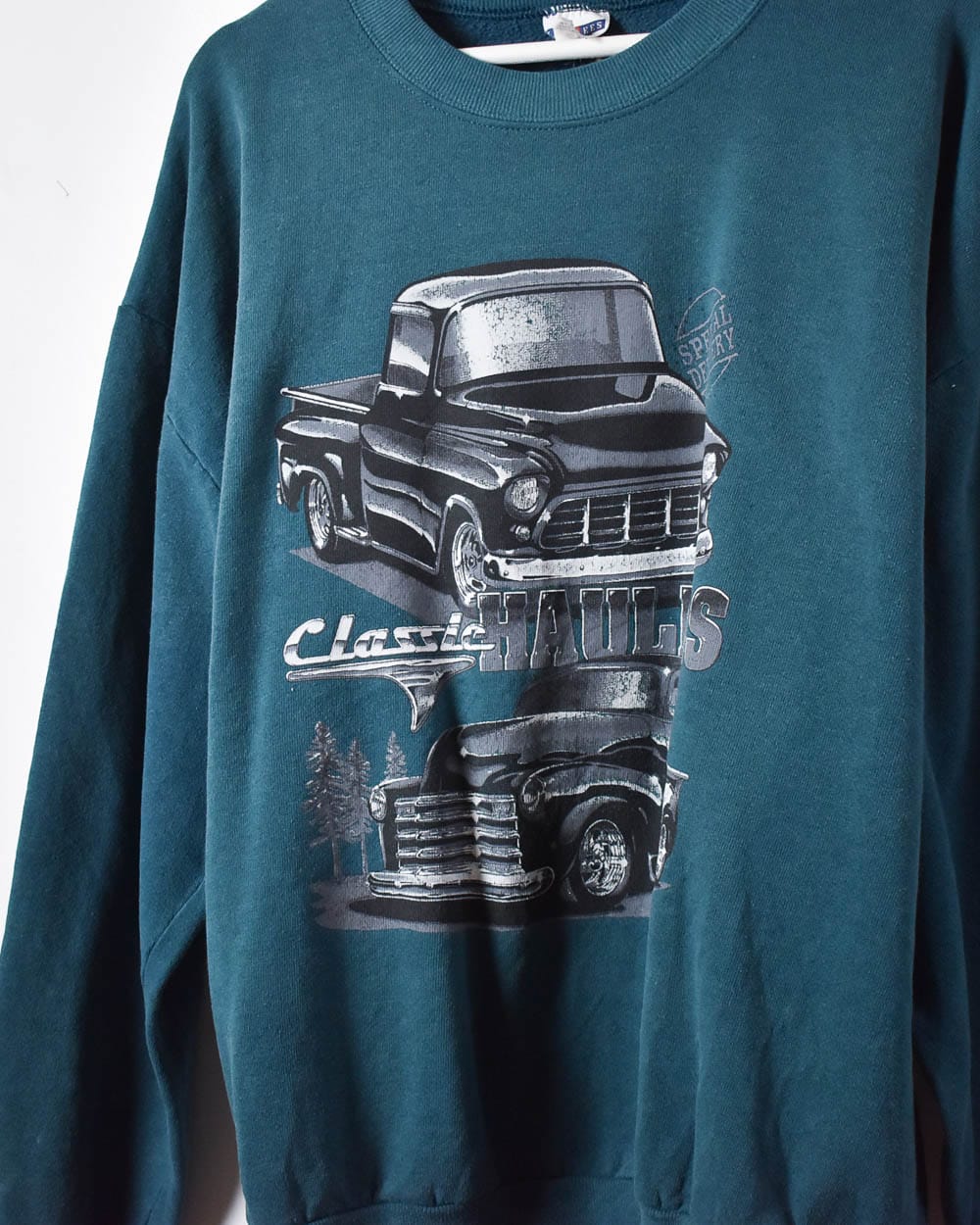 Green Classic Haulers Sweatshirt - Large