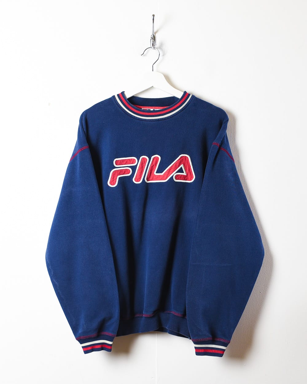 Vintage fila spellout discount sweatshirt