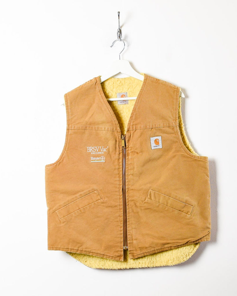 Carhartt fleece lined on sale vest