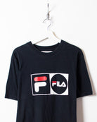 Black Fila T-Shirt - Large