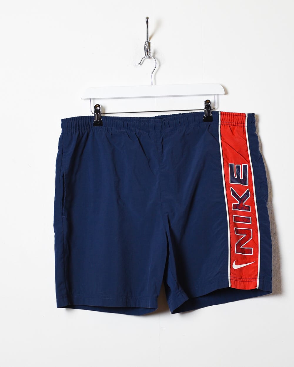 Navy Nike Mesh Shorts - Medium