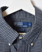 Black Polo Ralph Lauren Checked Shirt - X-Large