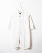 White Polo Ralph Lauren Short Sleeved Shirt - X-Large