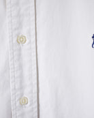 White Polo Ralph Lauren Short Sleeved Shirt - X-Large