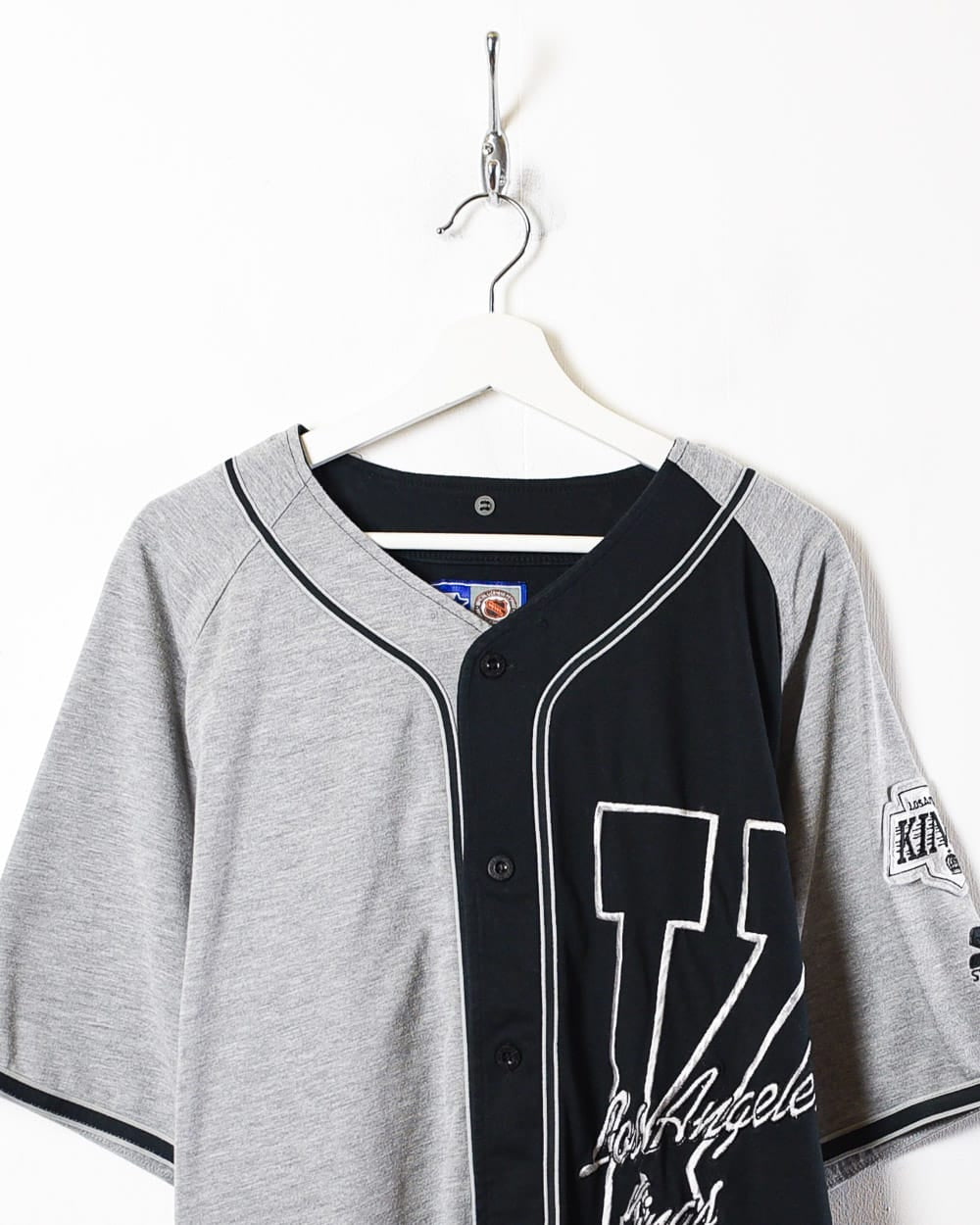 Grey Starter Los Anglers Kings Jersey - X-Large