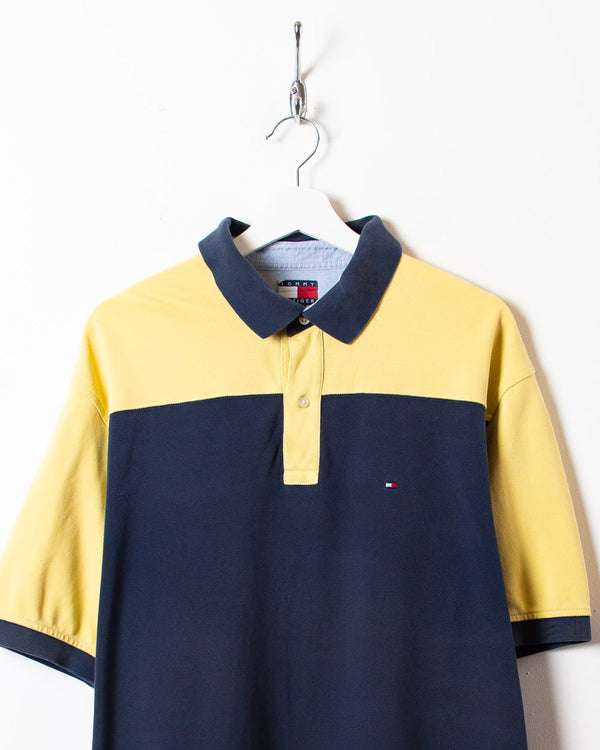 Navy Tommy Hilfiger Polo Shirt - X-Large